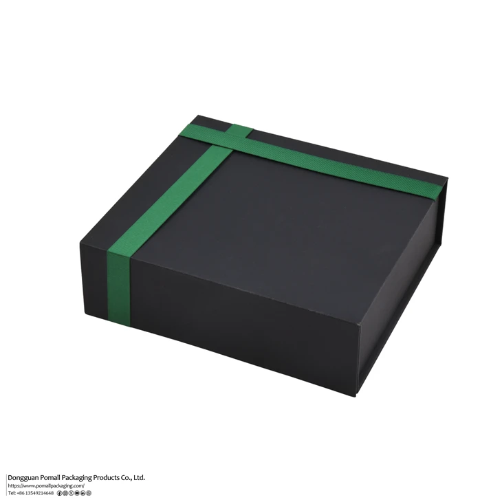 Black Jewelry Gift Box With Ribbon suppliers